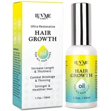 Luv Me Care Biotin Hair Growth Oil Hair Growth Serum, Thicker Longer EXP 06/2025