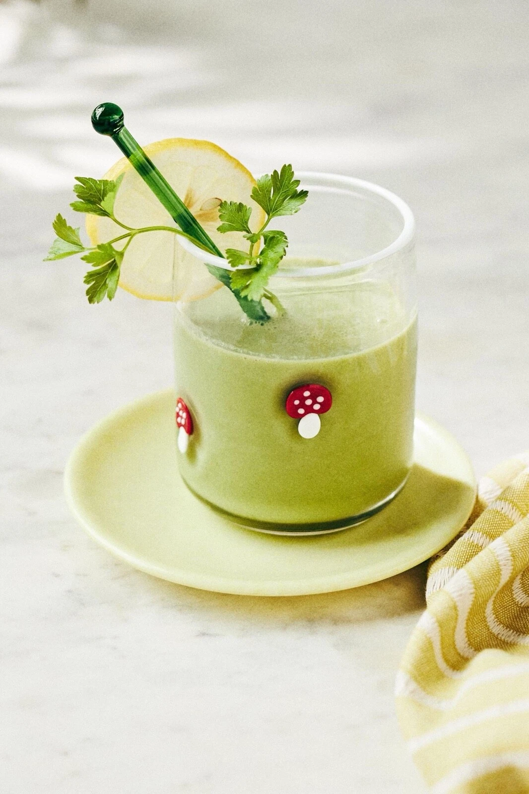 NEW ANTHROPOLOGIE ICON Mushroom Juice Glass