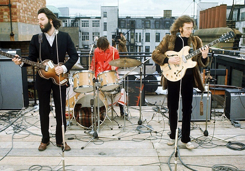 The Beatles Rooftop Concert 1969 2 different Prints #1039