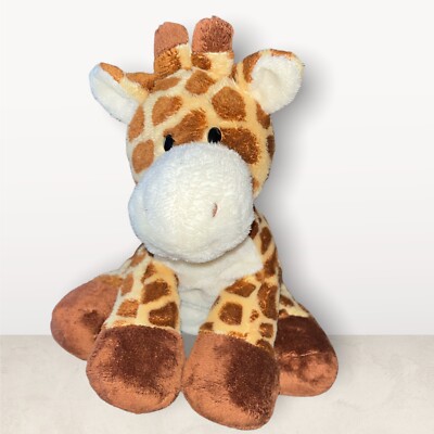 TY PLUFFIES TIPTOP GIRAFFE PLUSH TAN BROWN TYLUX STUFFED BEANIE 2012 LOVEY