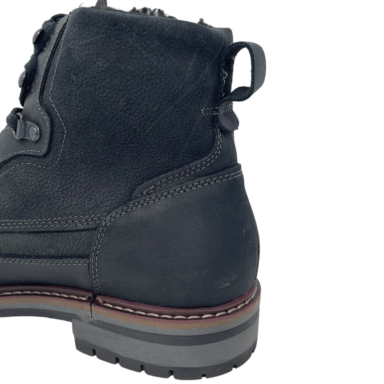 Alpine Design Men's Polvere Cold Weather Size 8.5 Leather Ortholite Boots Black eBay