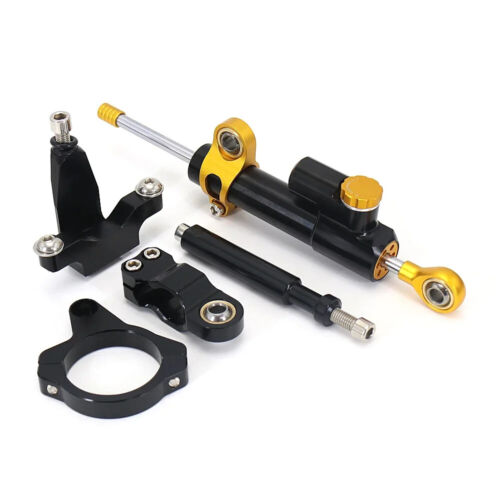 CNC Steering Damper Stabilizer Bracket Mounting Kit For Yamaha YZF R7 2021-2023 - Picture 5 of 20