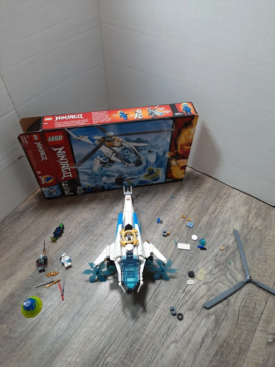 LEGO Ninjago 70673 Shuricopter w/ Zane INCOMPLETE