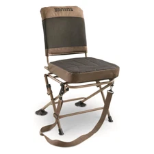 Hunting Blind Chair Silent 360 Degree Swivel Folding Legs Padded Brand New!