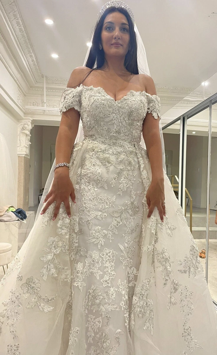 Ysa makino long sleeve shop wedding dress