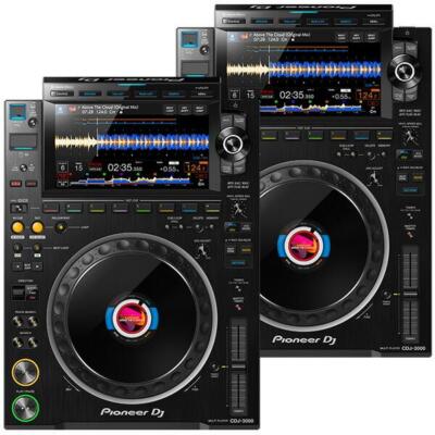 Pair 2x Pioneer CDJ-3000 DJ Player CDJ3000 Digital Turntable 110-240V New - F/S