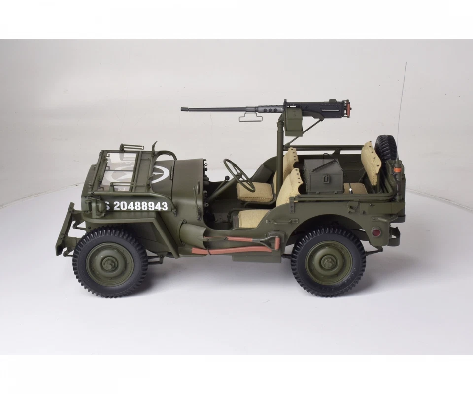 IXO 520010105 - 1:8 IXO US Jeep Willys 4x4 (Carson) Merce Nuova - Immagine 4 di 4