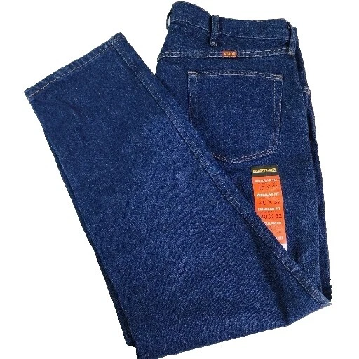 Regular Size 32 Rustler Cotton Jeans for Men