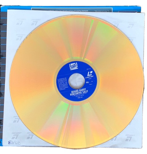 LaserDisc Quand Harry Rencontre Sally / PAL Laser Disc When Harry Met Sally 1989 - Photo 4/6