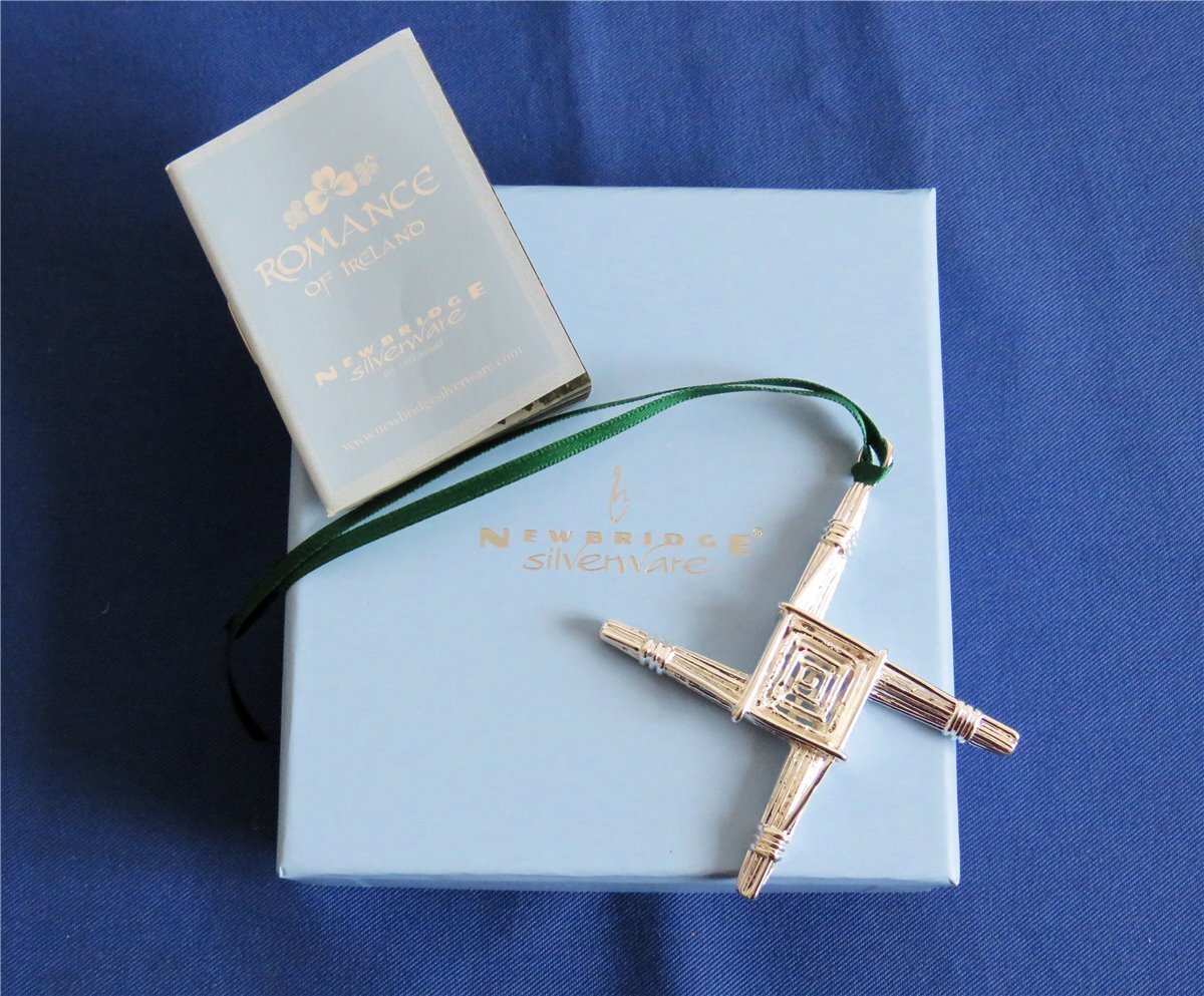 Staatsgeschenk Irland St.-Brigid-Kreuz irisches Symbol Heilige Schutzpatronin