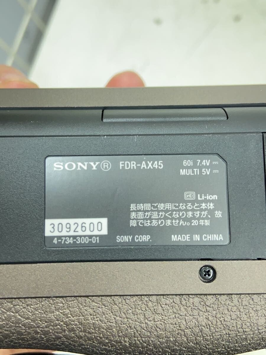 SONY FDR-AX45 TI Sony Video Camera FDR-AX45 4K 64GB Optical SONY FDR-AX45 TI Sony Video Camera FDR-AX45 4K 64GB Optical