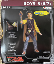 Disguise Simon Sorcerer Deluxe Dungeons Dragons 4-pc Boys Costume Small 6/7