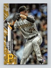 2020 Topps Gold Star #476 James Marvel Pittsburgh Pirates Rookie