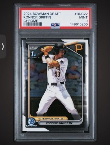 2024 Bowman Draft - Chrome Konnor Griffin #BDC-22 PSA 9