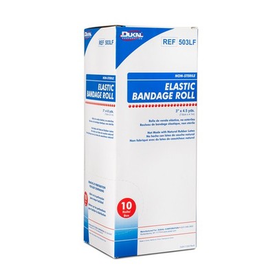 ELASTIC BANDAGE, LATEX FREE, 3''