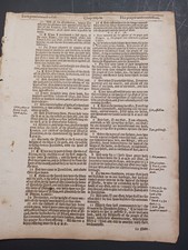 Original 1614 King James Bible Leaf	127	Ezra 8:20 to 10:26