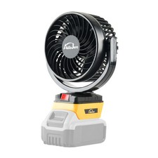 Portable For Dewalt 20V Battery,Cordless Jobsite Fan With USB Charging
