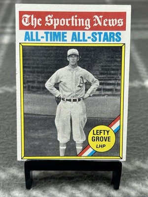 1976 Topps - The Sporting News AllTime All-Stars Lefty Grove #350