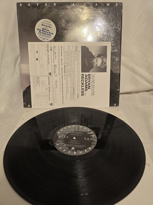 BRYAN ADAMS RECKLESS SP-5013 ELECTROSOUND PRESSING EMW ETCHING CUSTOM LABEL RARE
