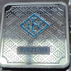 Geiger Edelmetalle 1 oz .999 Fine Silver Square Bar, Schloss Guldengossa RAW