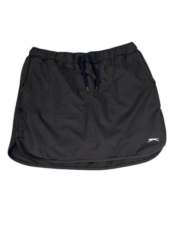 Skort Slazenger Femme Taille 8 – Gris/bleu/jaune Avec Poches Zippées
