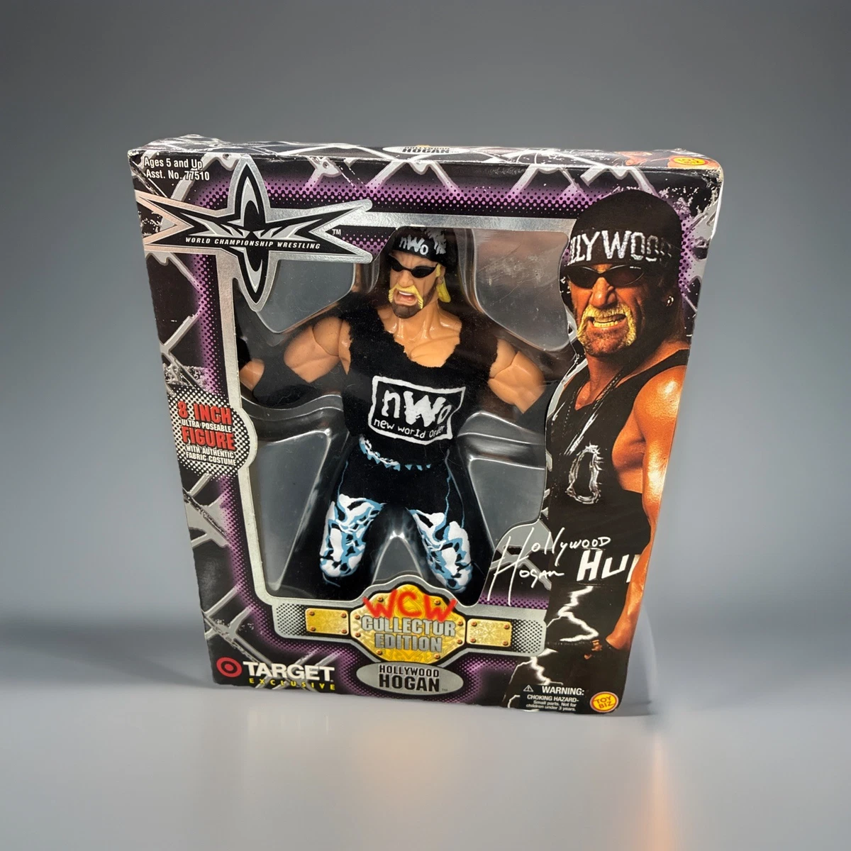 Sports Action Figures Hulk Hogan 1999 Year Manufactured for sale