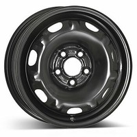 Neue Stahlfelgen Schwarz 14 Zoll 5 Loch 100 VW Polo 6 AW ET 38 5J 4 StüCk