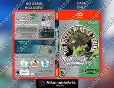 Pokémon Legends: Z-A Switch  2 - Custom Boxart w/ Physical Game Case (No Game)
