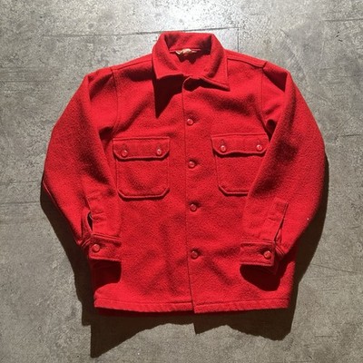Vintage Boys Scouts America BSA Official Wool Jacket / Coat Men s Size 40 Red