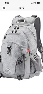 High Sierra Silver Backpack Brand New With Tags
