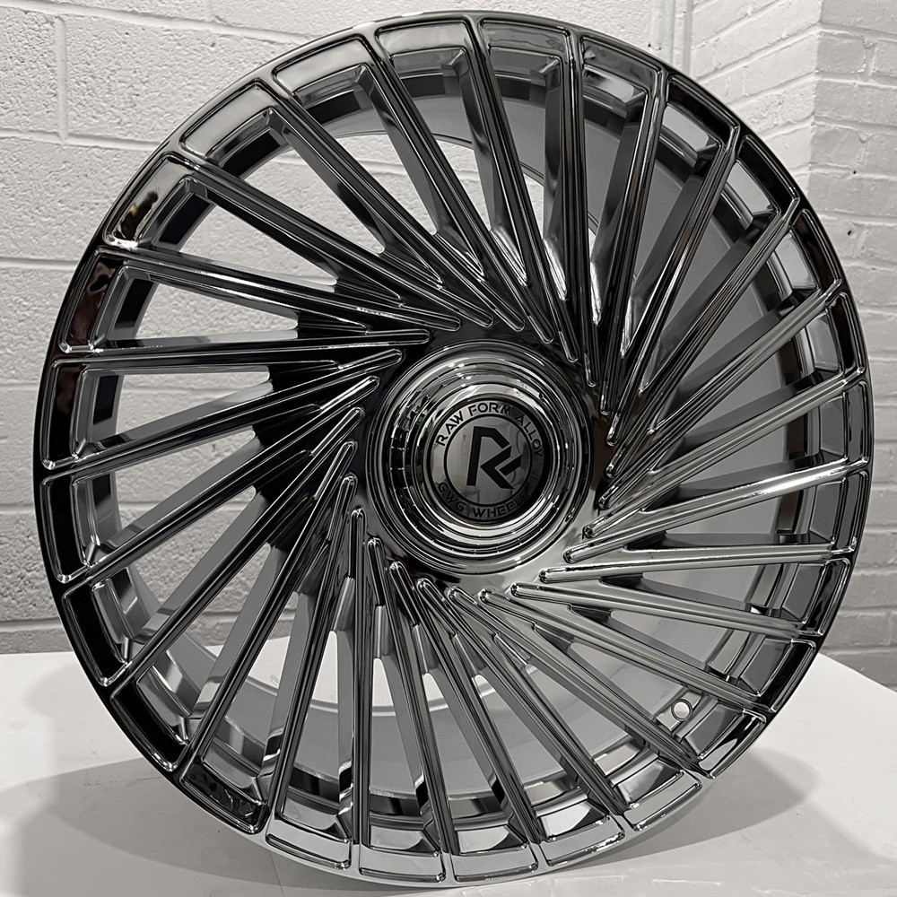 RF2 20 inch Chrome Rim fits MASERATI GRANTURISMO S 2008