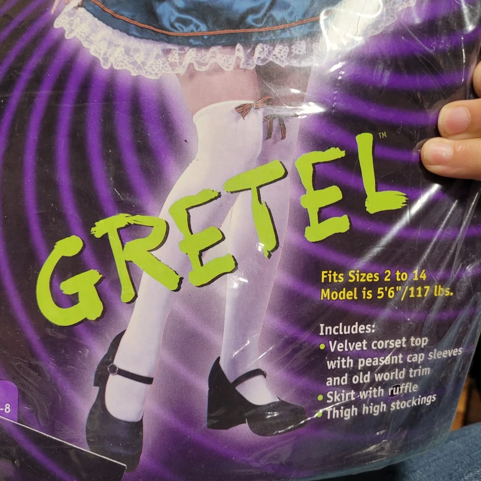 Disfraz de Halloween irlandés Hansel para mujer completo por Fun World talla S/M sexy Foto 3 de 4