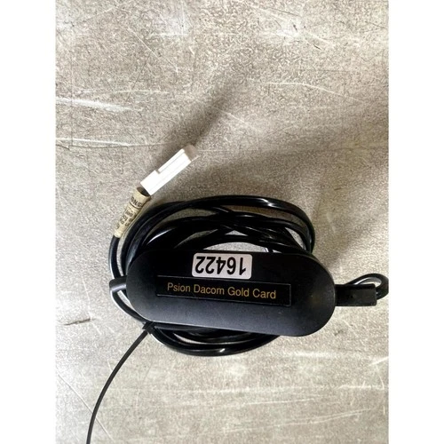 Psion Dacom Gold Card MA5 Fax Modem & Adaptor Cable Only Black 32kbps Portable