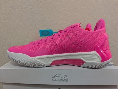 Li-Ning Liren 4 v2 Low Pure Pink White Boom Wade (ABAU037-13  display picture 2