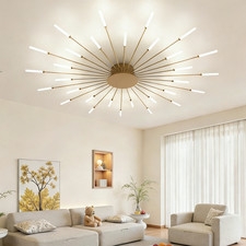  LED Ceiling Light 30Heads Firework Chandelier Ceiling Lamp Flush Mount Lighting