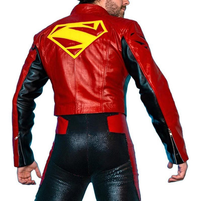 Superman Jon Kent s Cosplaying Costume Leather jacket | Comic con cosplay outfit