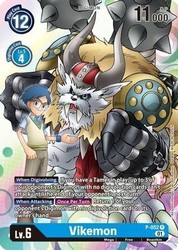 Vikemon P-052 Promo Foil - Digimon TCG