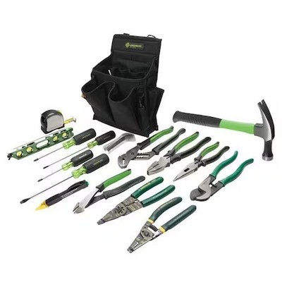 Greenlee 0159-12 General Hand Tool Kit, No. Of Pcs. 17