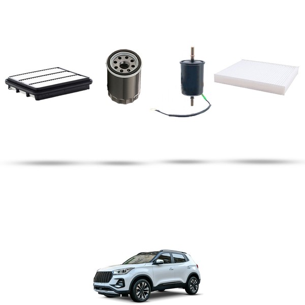 Hoffcar Set Service - 4 Filter Kompatibel Mit Dr 5 2.0 16V 102Kw Von 2007-image