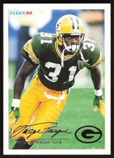 George Teague, 1994 Fleer, #178, Green Bay Packers,