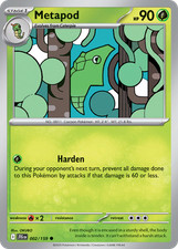 Metapod 002/159 Journey Together Common Pokemon NM/M