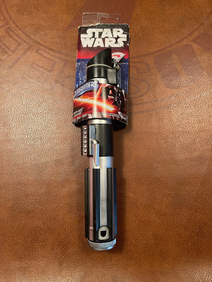 HASBRO STAR WARS BLADEBUILDERS DARTH VADER RED LIGHTSABER NEW Box Wear