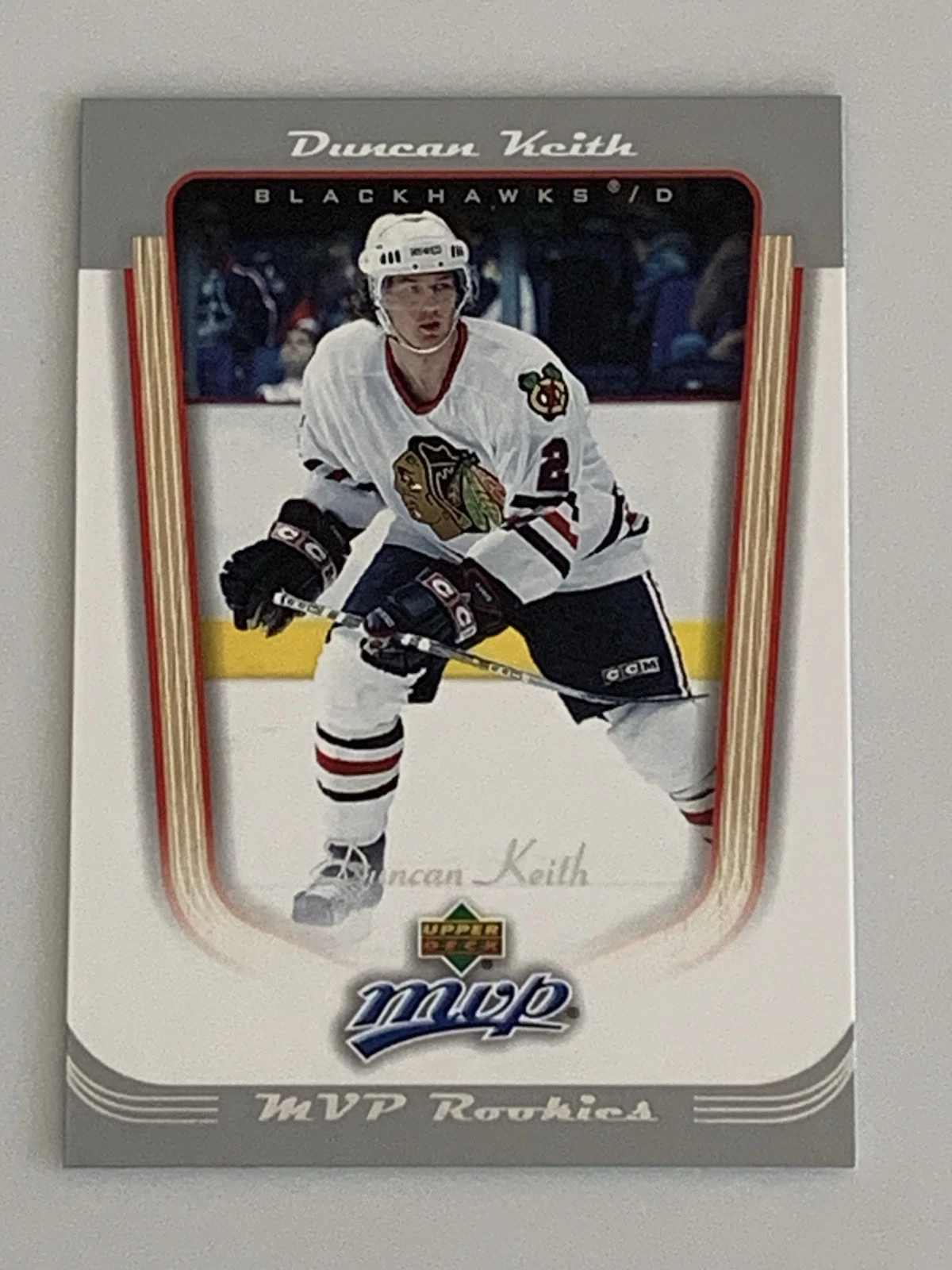Duncan Keith trading card