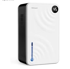 Amzart Dehumidifier, Color Gray