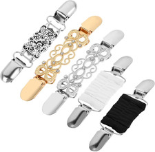 Vintage Waist Cincher  Shirt Clip Set - 5 Pcs Retro Cinch Clips for Sweater, Sh