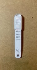 Pampered Chef 1tsp/5ml Adjustable Measuring Spoon Made in USA White