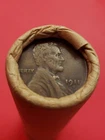 XF 1911-S LINCOLN WHEAT CENT 1924S LINCOLN WHEAT PENNY COIN ROLL ENDS BANKROLLED