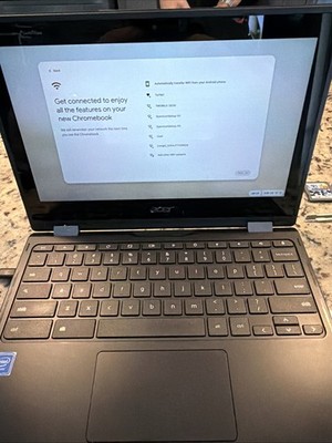 Acer Cromebook R752T C2YP WiFi 4Gb 32Gb 2 In One Laptops Tablet
