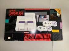 Super Nintendo SNES Super Set Great Condition Cib Tested