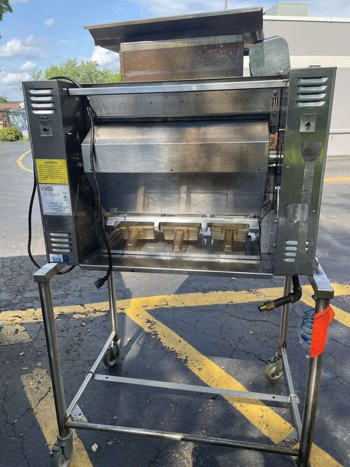 Nieco JF63-2G Automático Doble Cinturón BroilVection Mfgd Mayo 2021 Funcionando 🔥 Foto 4 de 4